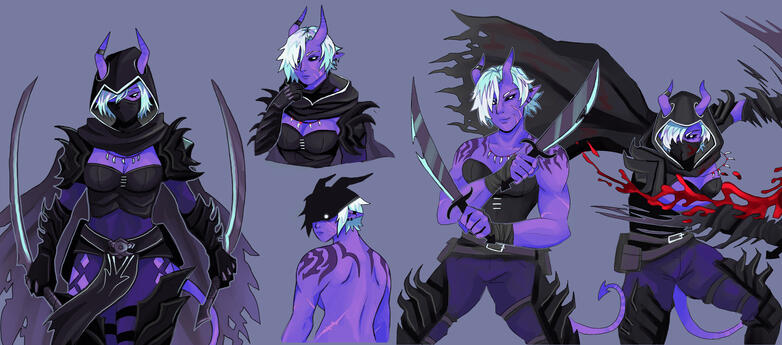 Tiefling Character Concept