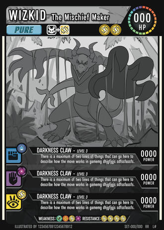 Trading Card Revised