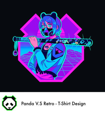 Panda Global T-Shirt Design