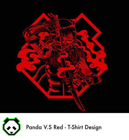 Panda Global T-Shirt Design