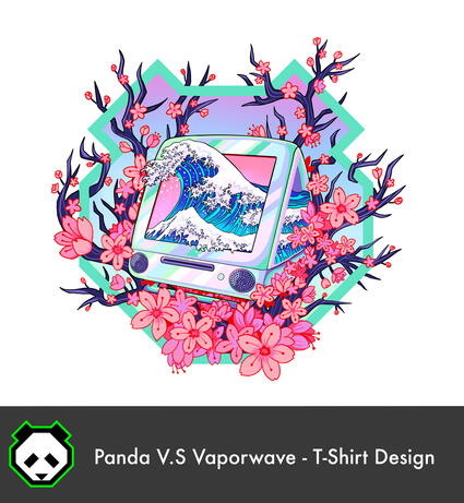 Panda Global T-Shirt Design