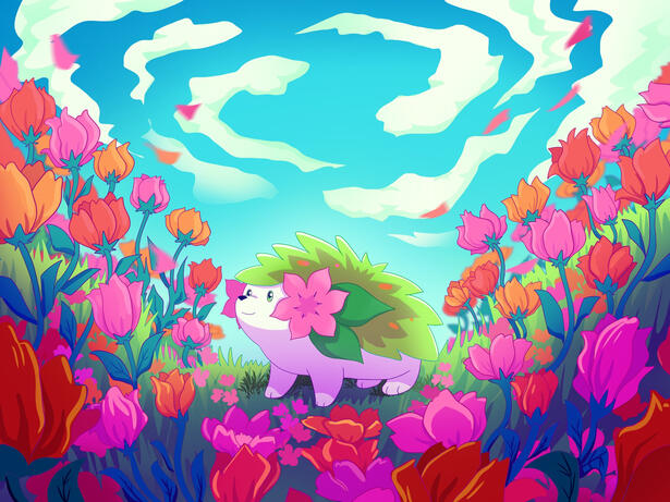 Shaymin Pokemon Commission