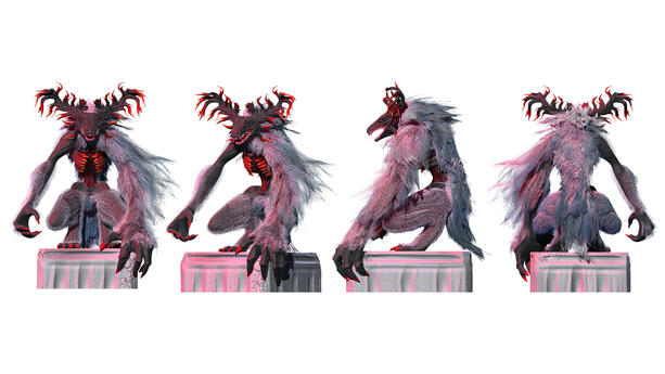 Cleric Beast Zbrush Sculpt