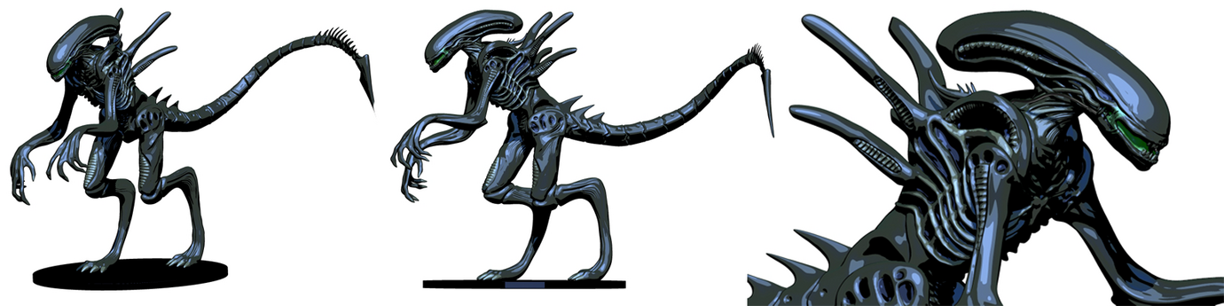 Xenomorph Creature Sculpt